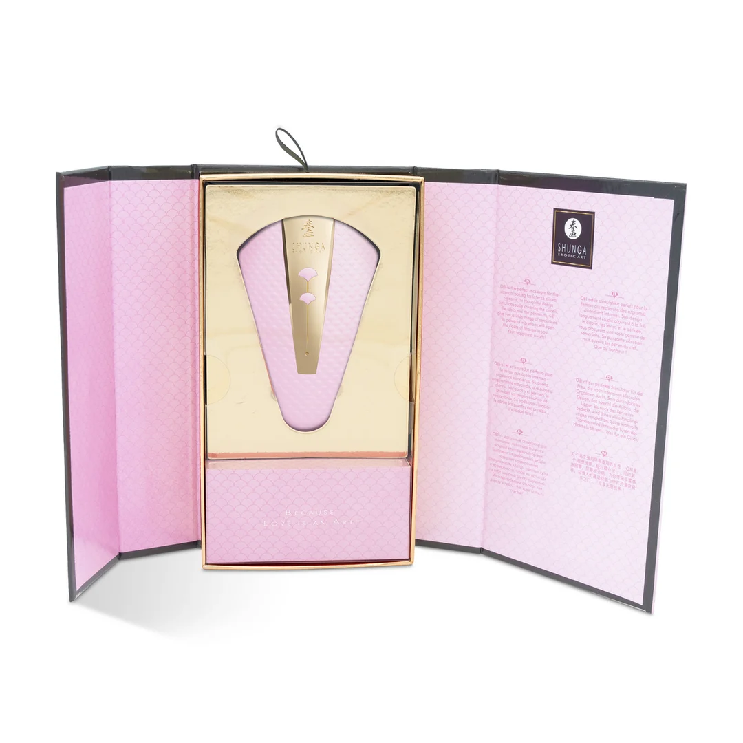 Vibratore clitorideo con 10 modalità – Shunga rosa chiaro - immagine 2