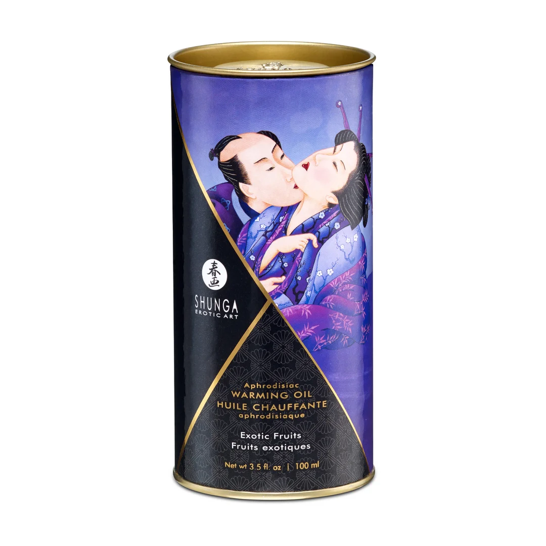 Olio riscaldante – Frutti esotici – Aphrodisia Olie 100 ml - immagine 1