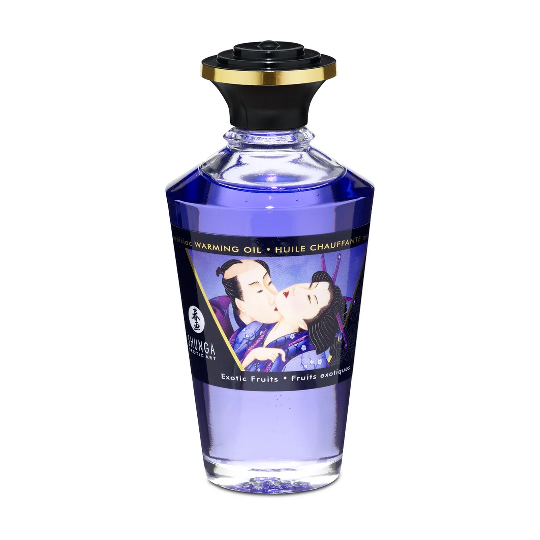 Olio riscaldante – Frutti esotici – Aphrodisia Olie 100 ml - immagine 2
