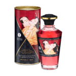 Olio riscaldante – Aphrodisia Oil – Vino frizzante alla fragola – 3,5 fl oz / 100 ml - immagine 3