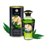 Olio riscaldante al tè verde esotico 100 ml | Olio Aphrodisia - immagine 4