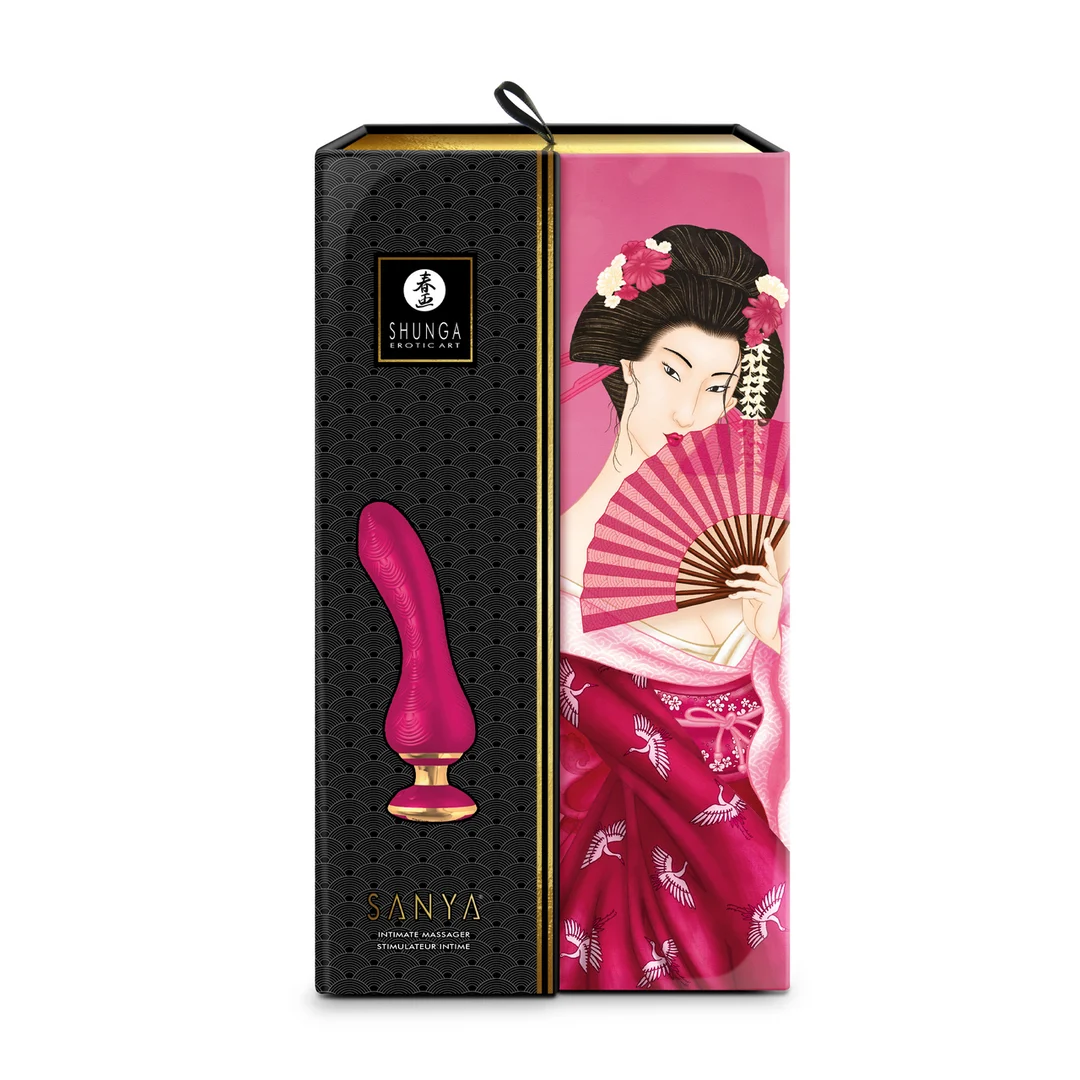 Vibratore, design ergonomico, SANYA viola Shunga - immagine 7
