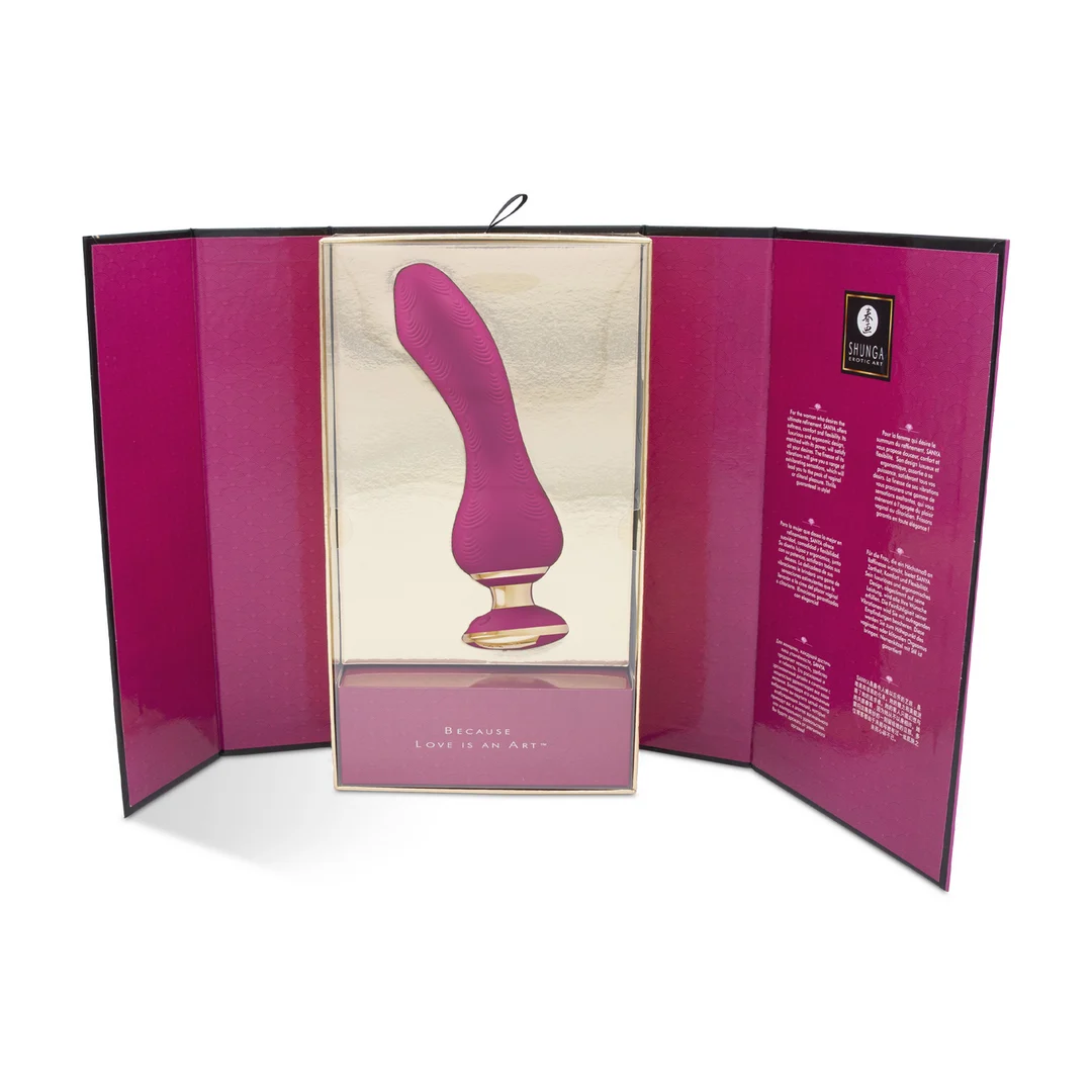Vibratore, design ergonomico, SANYA viola Shunga - immagine 8