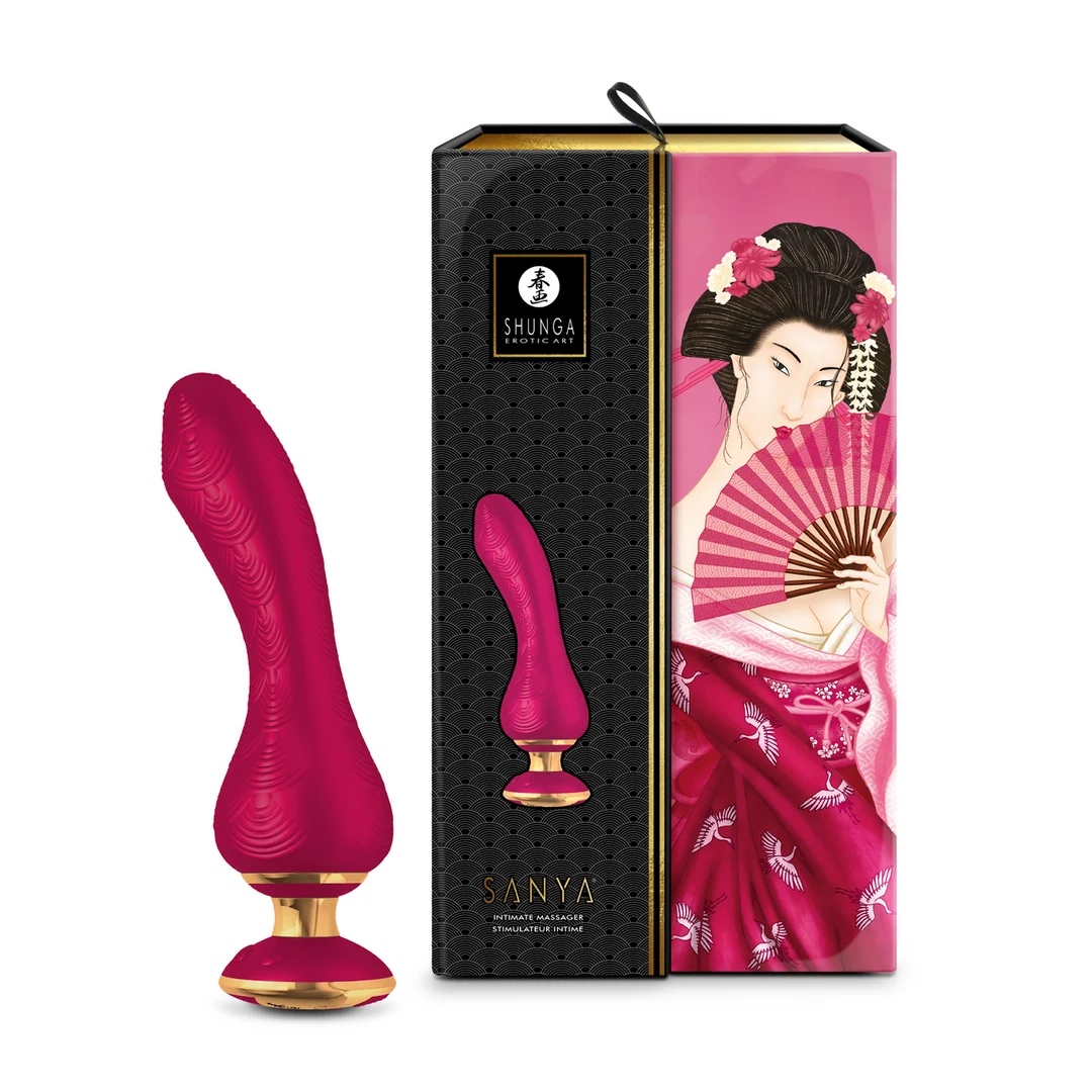 Vibratore, design ergonomico, SANYA viola Shunga - immagine 9