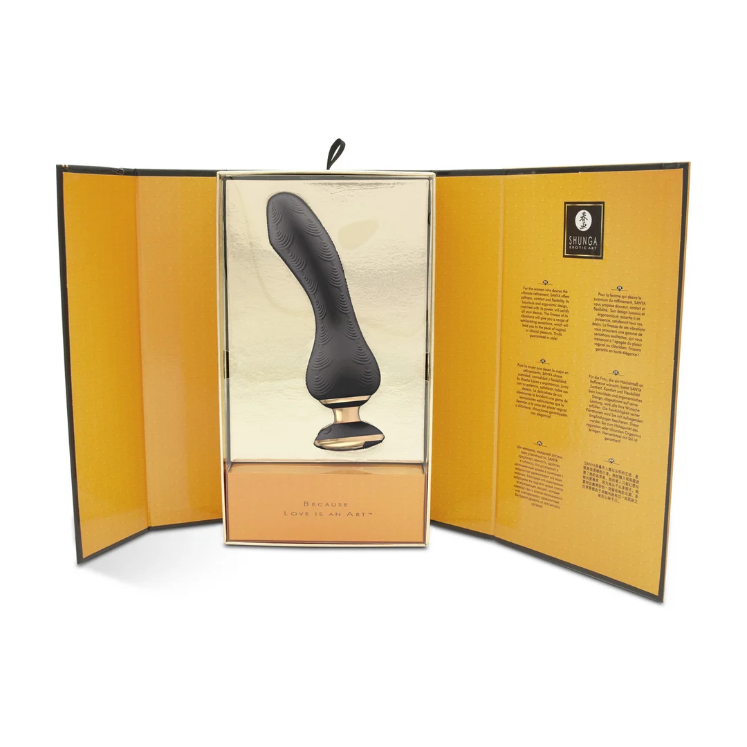Vibratore, design ergonomico, SANYA viola Shunga - immagine 14