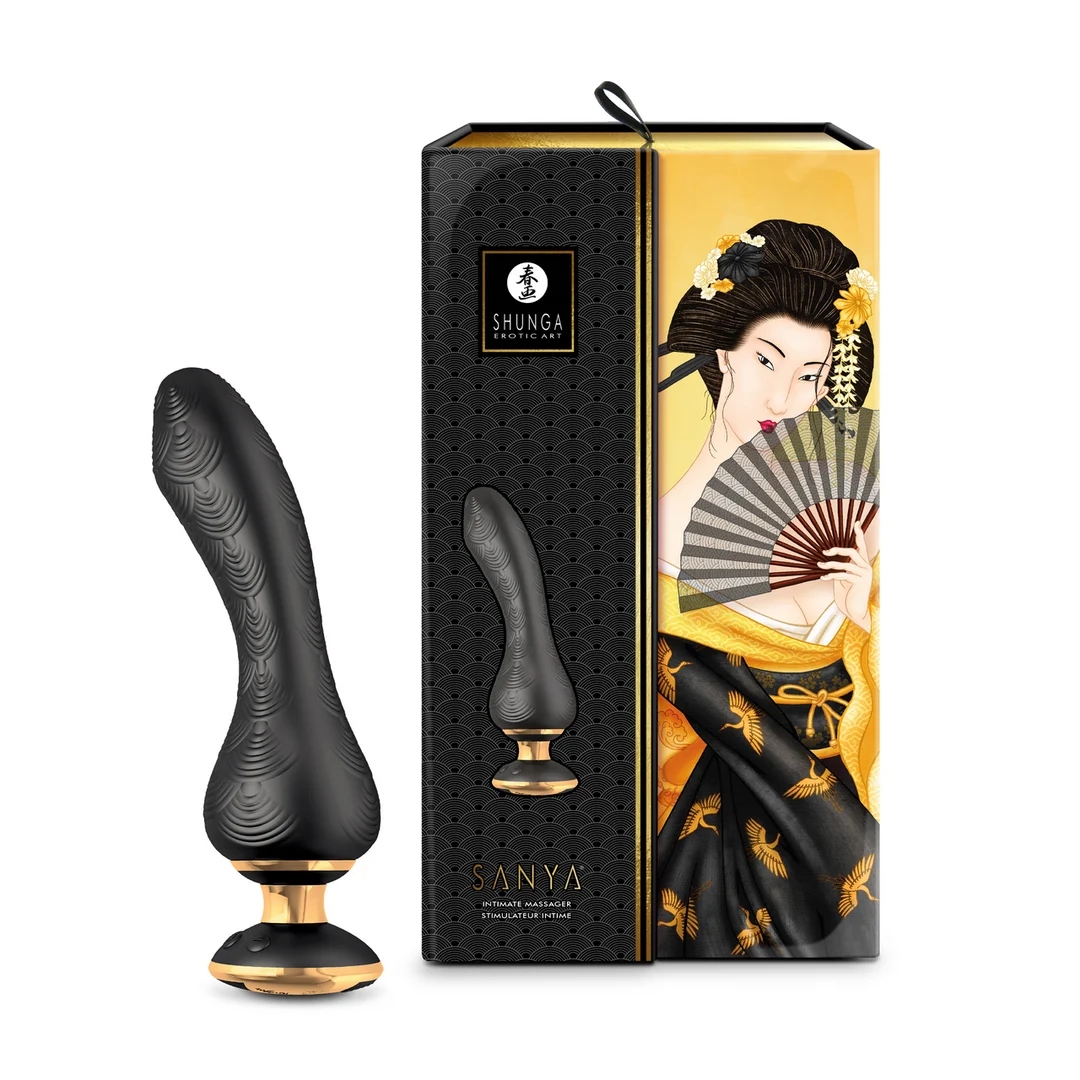 Vibratore, design ergonomico, SANYA viola Shunga - immagine 15