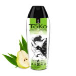 Lubrificante aromatizzato a base d’acqua, ultra setoso, pera e tè verde esotico, 165 ml, Shunga - immagine 2
