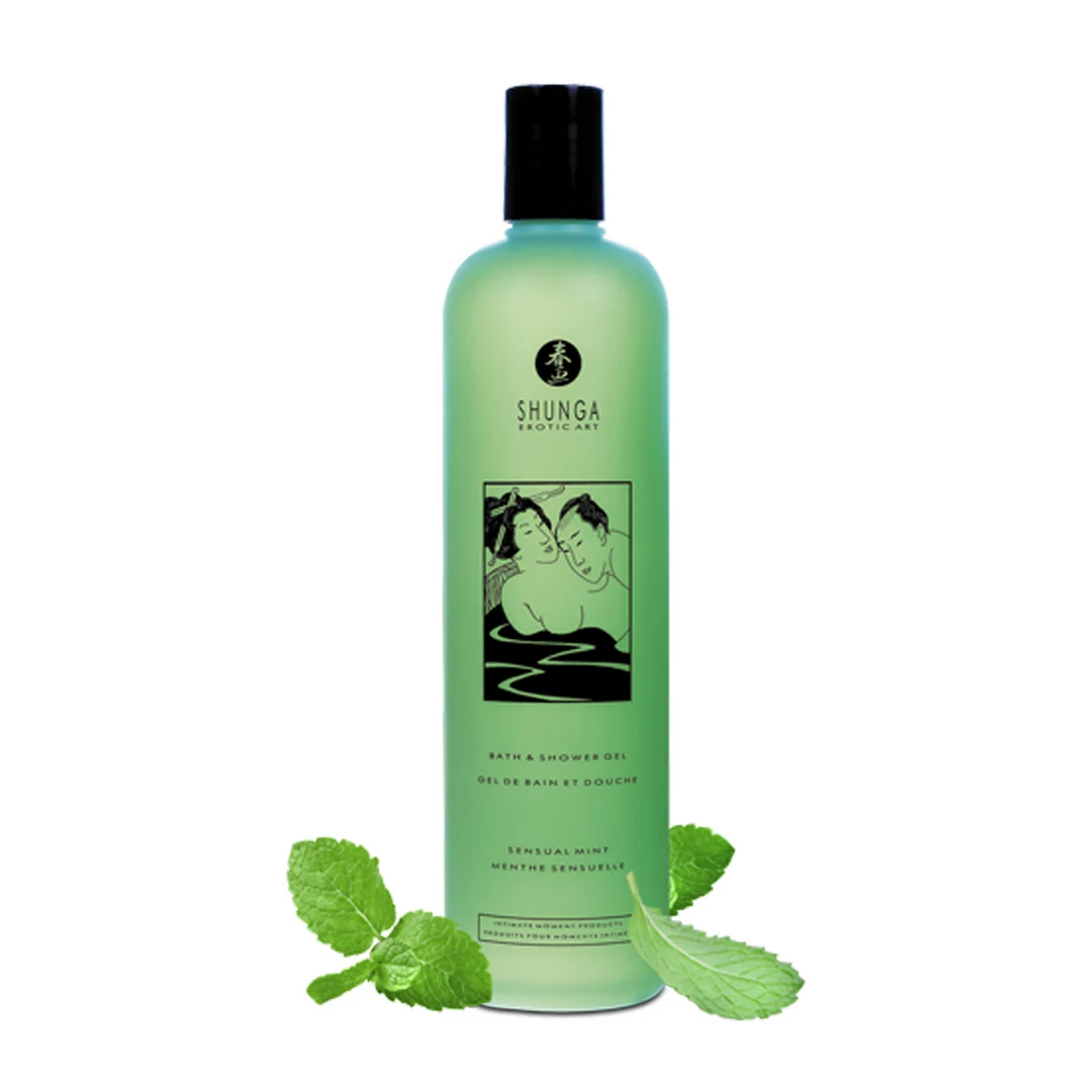 Gel doccia e bagno Shunga Sensual Mint 370 ml - immagine 2