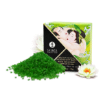 Sale da bagno Oriental – Cristalli profumati e schiumogeni di sale del Mar Morto, colorano l’acqua – Fiore di Loto – Shunga – 75 gr - immagine 3
