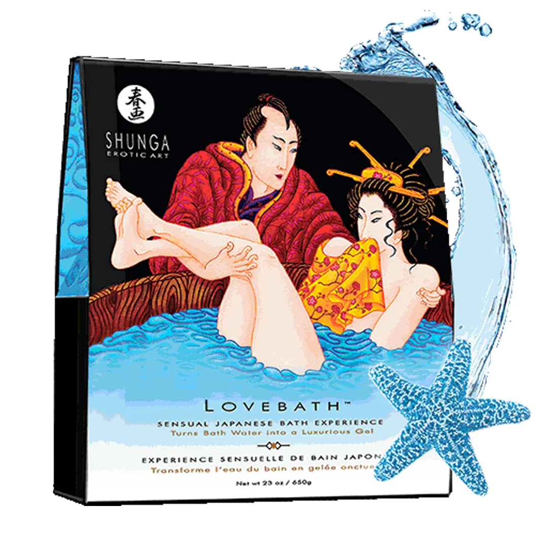 Lovebath – perle da bagno gelatinose Ocean Temptations – unisex – Shunga – 20 oz / 575 gr - immagine 2