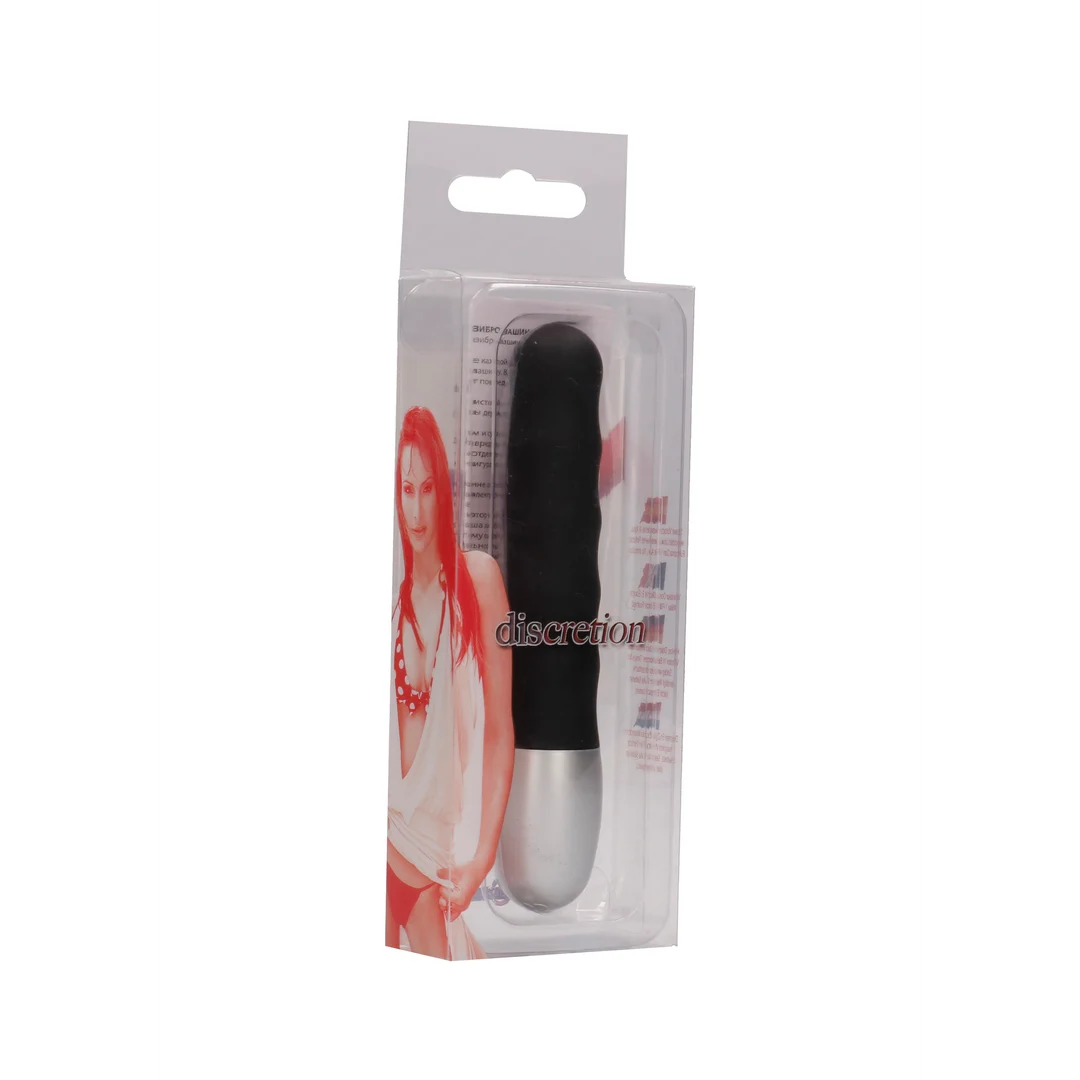 Mini vibratore compatto e rigato | Discretie Seven Creations - immagine 1