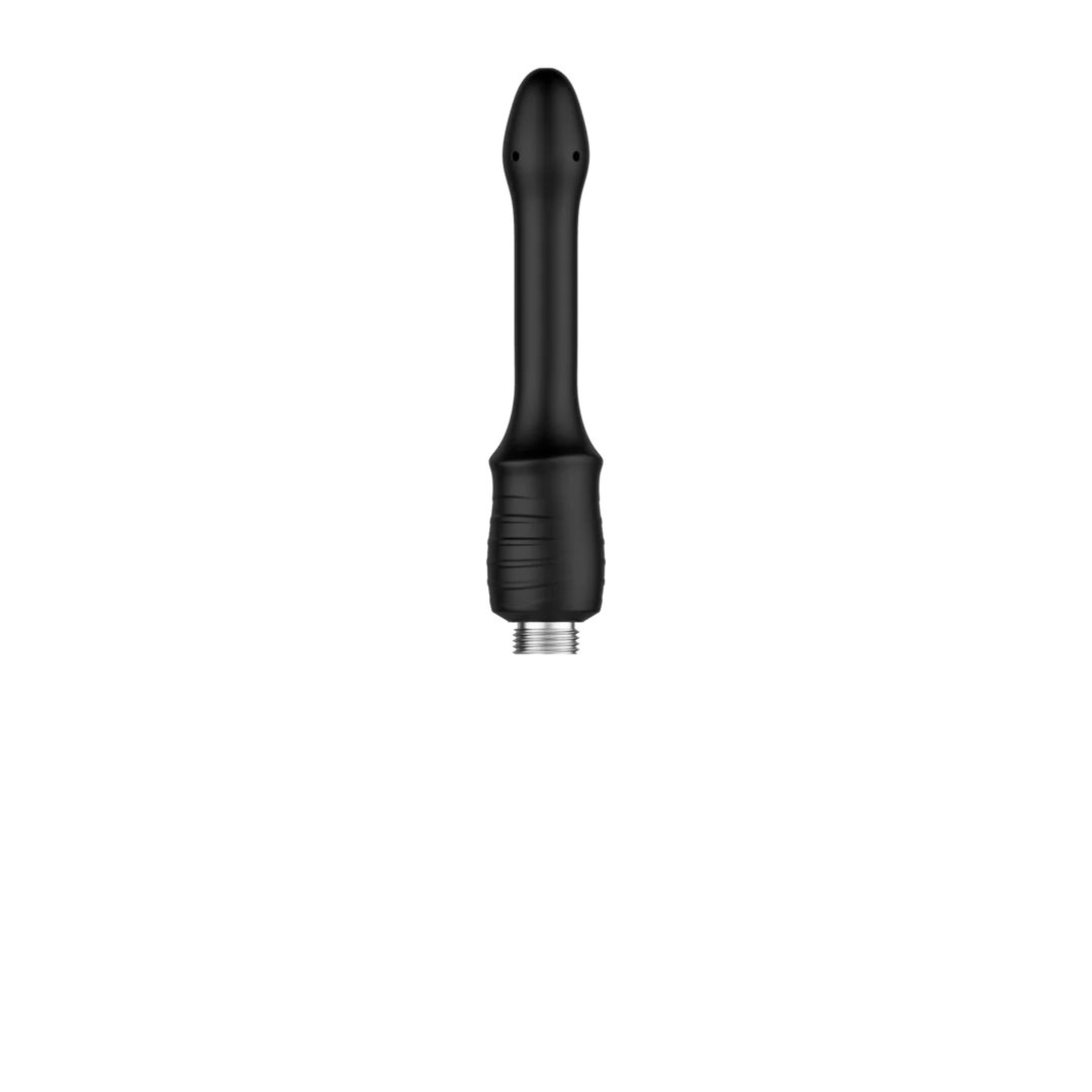 Doccia anale Shower Douche Duo Kit per principianti con 2 beccucci in silicone, nera | Nexus - immagine 3