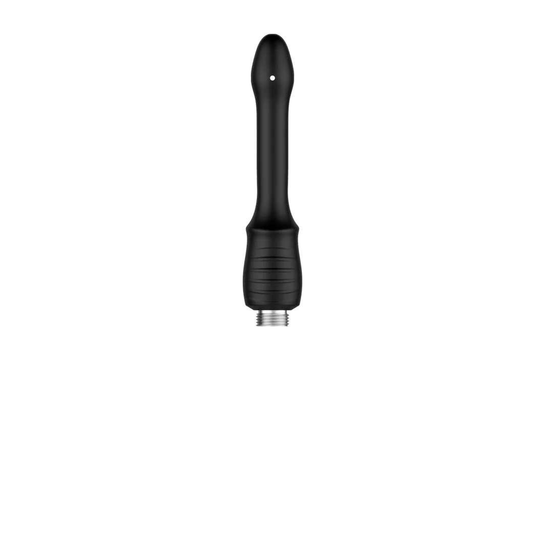 Doccia anale Shower Douche Duo Kit per principianti con 2 beccucci in silicone, nera | Nexus - immagine 4