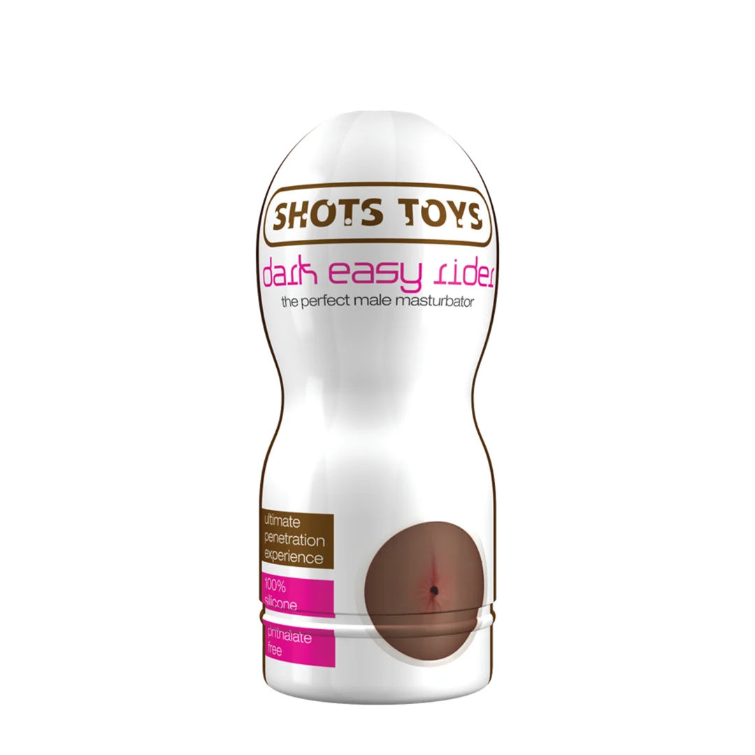 Masturbatore orale in silicone morbido – Dark Easy Rider - immagine 3