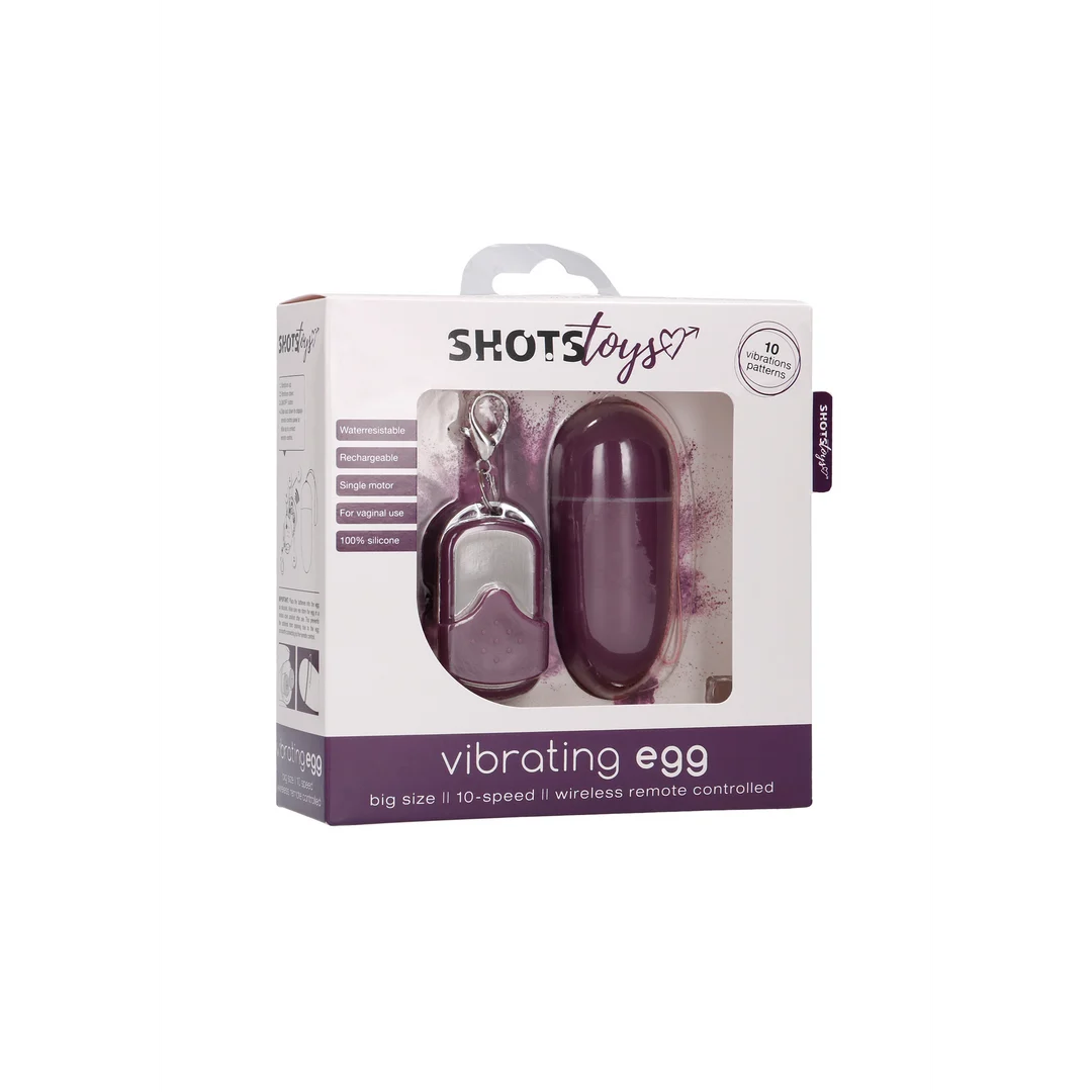Uovo vibrante Shots Toys con telecomando - immagine 13