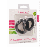 Set di anelli fallici Endless in silicone
