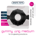 Shots Gummy Ring Medium