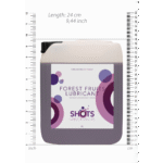 Lubrificante a base d’acqua, adatto ai preservativi in lattice, frutti di bosco, 1,3 gal / 5 l, Shots Lubes - immagine 4