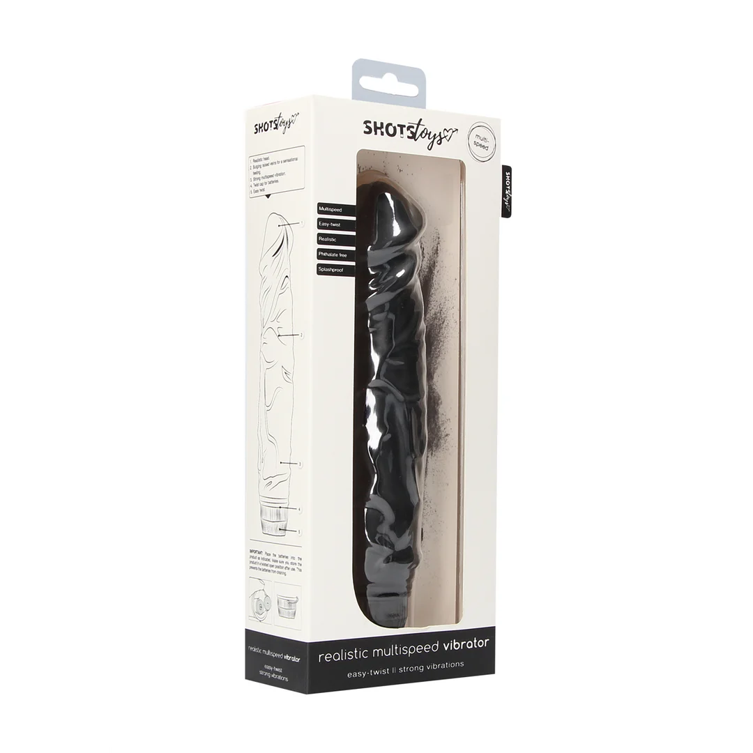 Vibratore realistico multispeed Shots Toys - immagine 1