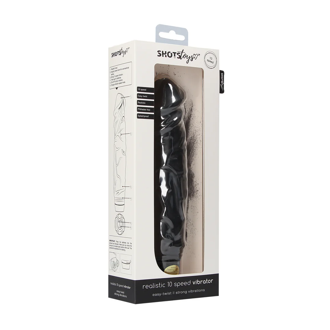 Shots Toys vibratore realistico multispeed - immagine 1