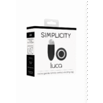 Simplicity by Shots Luca ovetto vibrante con telecomando