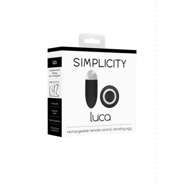 Simplicity by Shots Luca ovetto vibrante con telecomando