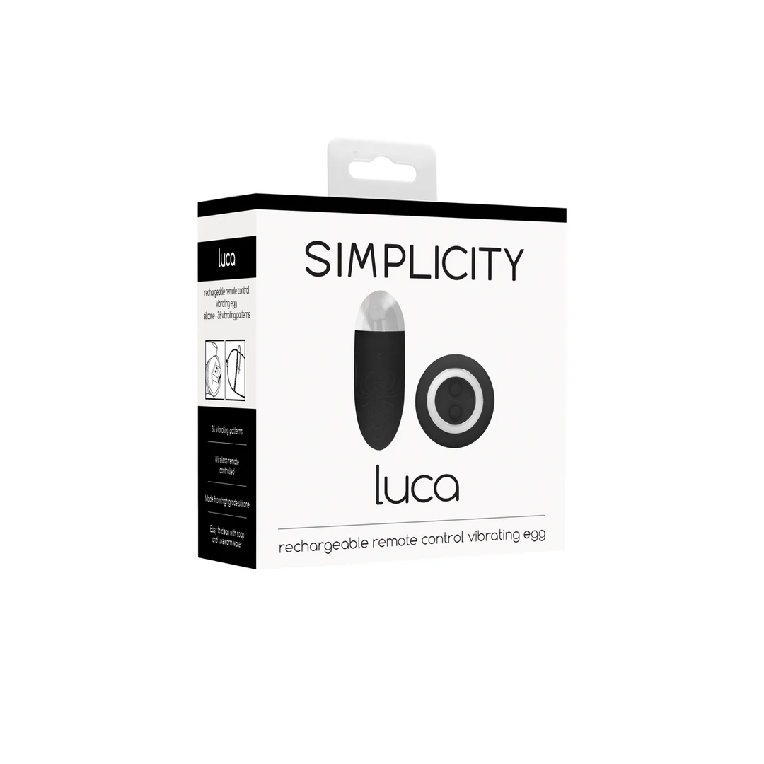 Simplicity by Shots Luca ovetto vibrante con telecomando - immagine 1