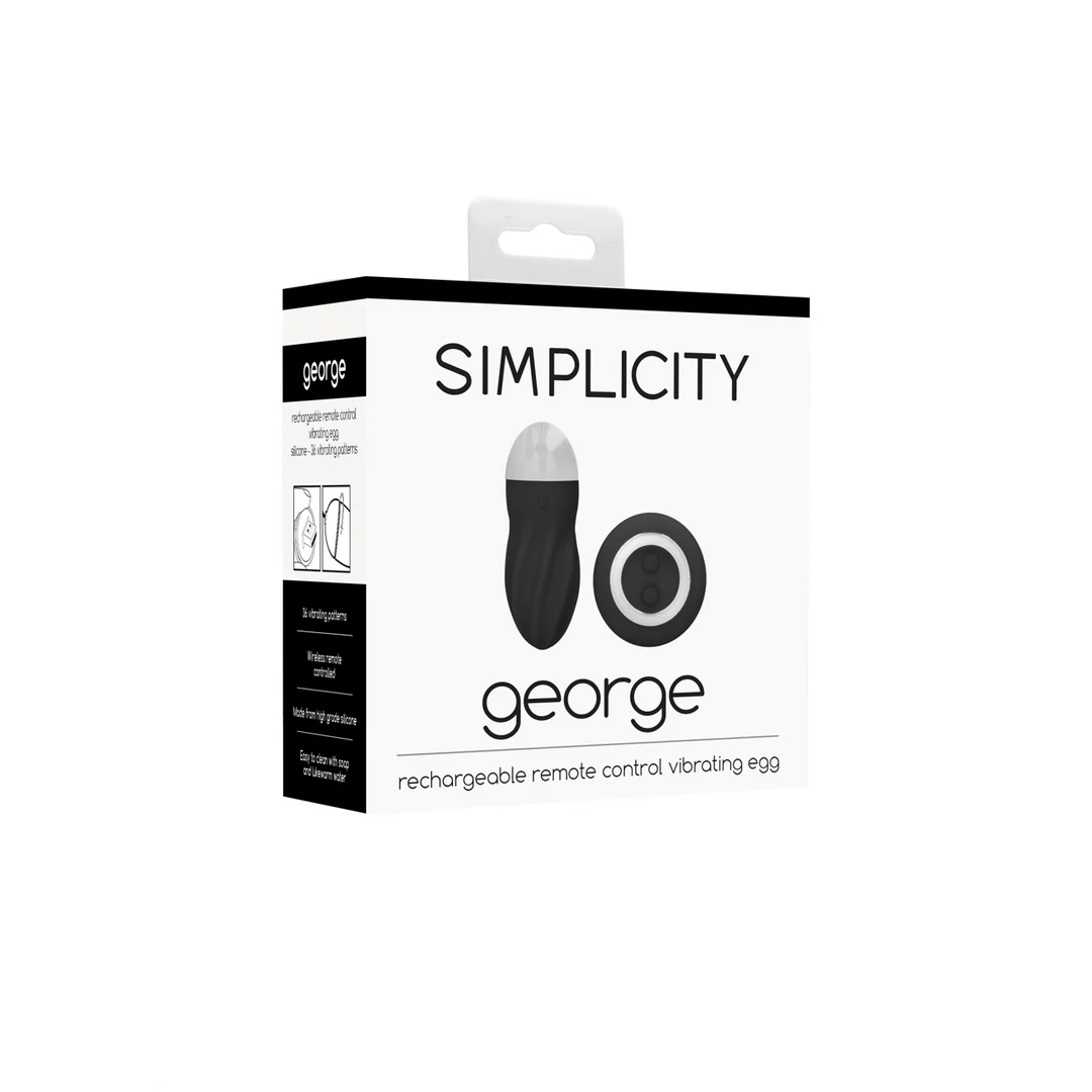 Uovo vibrante wireless Simplicity George - immagine 1
