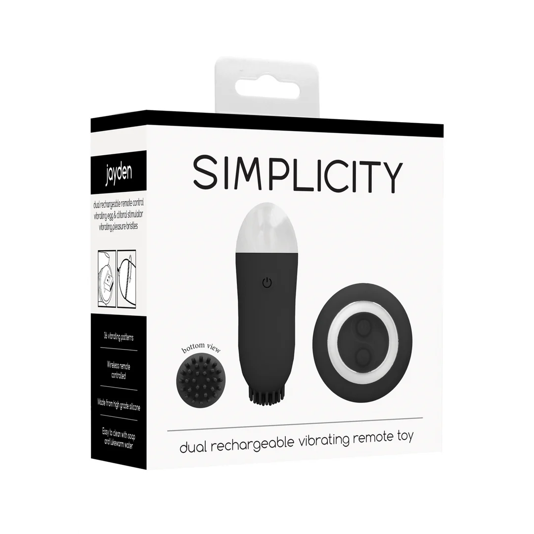 Uovo vibrante con telecomando, Simplicity by Shots - immagine 1
