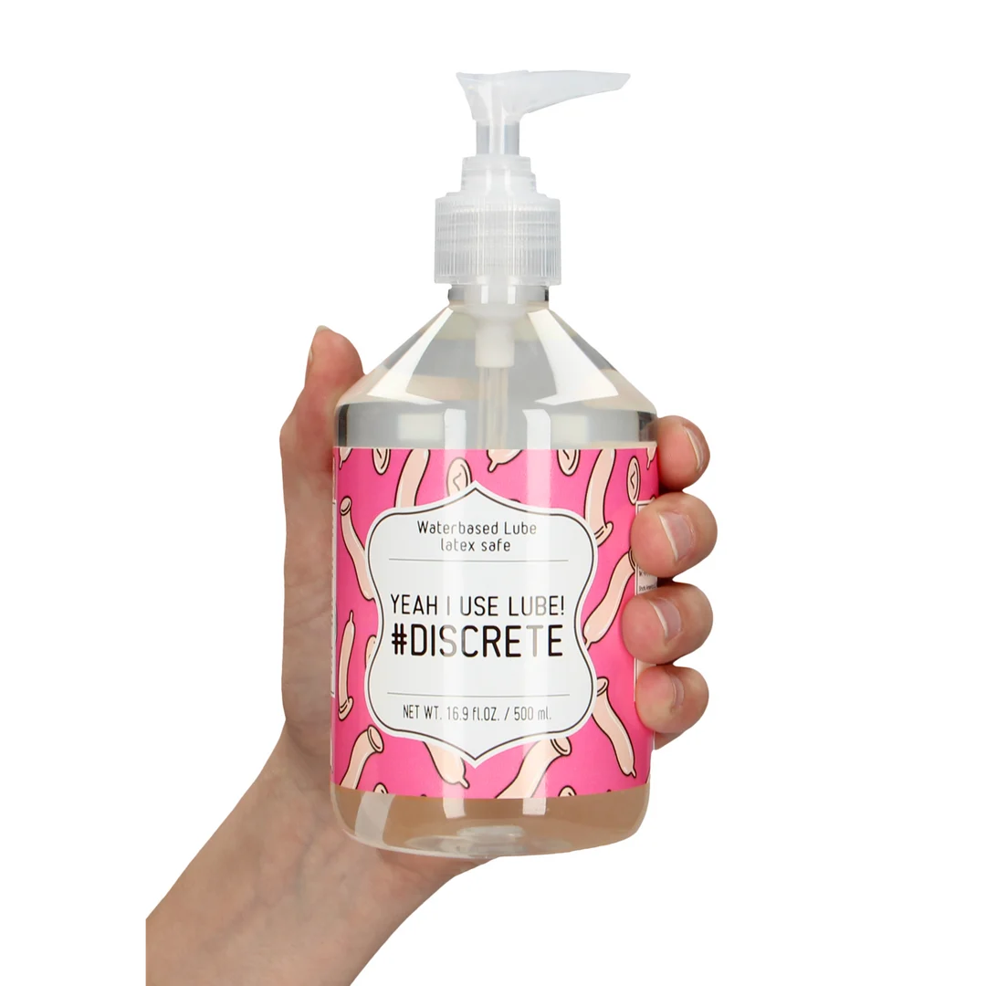Lubrificante a base d’acqua – Dermatologicamente testato, adatto ai preservativi in lattice – Senza profumo e senza sapore – 500 ml – S-Line by Shots - immagine 4