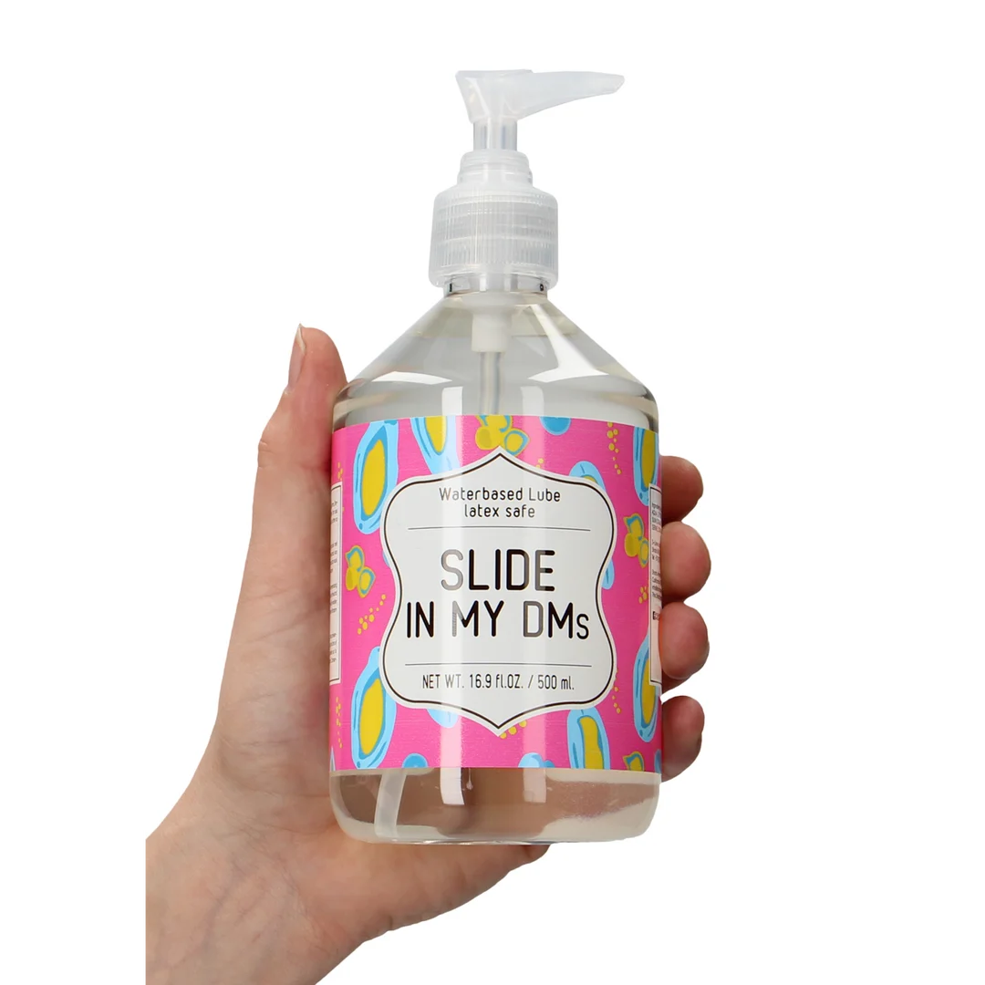 Lubrificante a base d’acqua, dermatologicamente testato e compatibile con i preservativi in lattice, senza profumo né sapore, 500 ml, S-Line by Shots - immagine 4