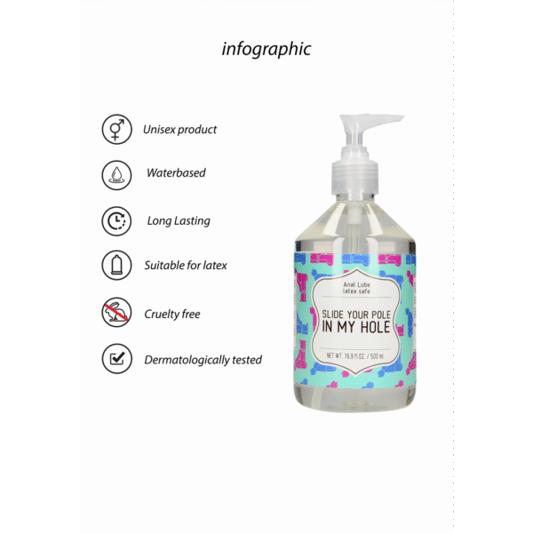 Lubrificante a base d’acqua S-Line 500 ml
