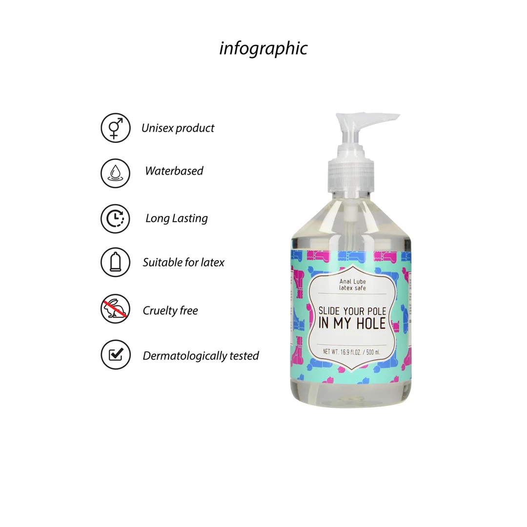 SLI185_1_1 Lubrificante a base d’acqua S-Line 500 ml - immagine 1