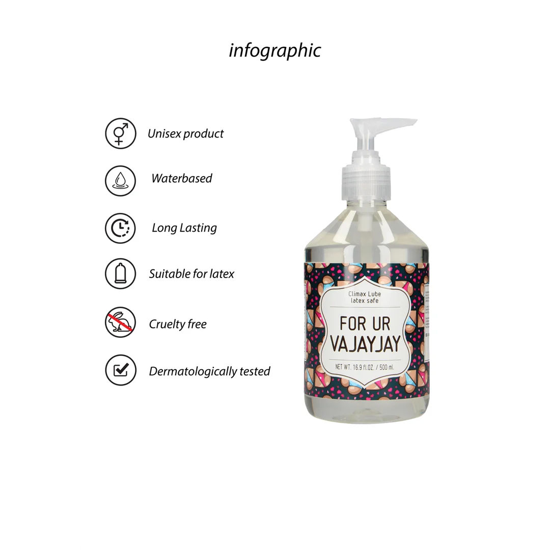 SLI187_1_1 Lubrificante a base d’acqua S Line Voor Ur Vajayjay 500 ml - immagine 1