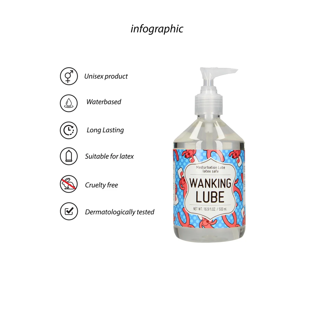 S Line Wanking Lube lubrificante 500 ml - immagine 1