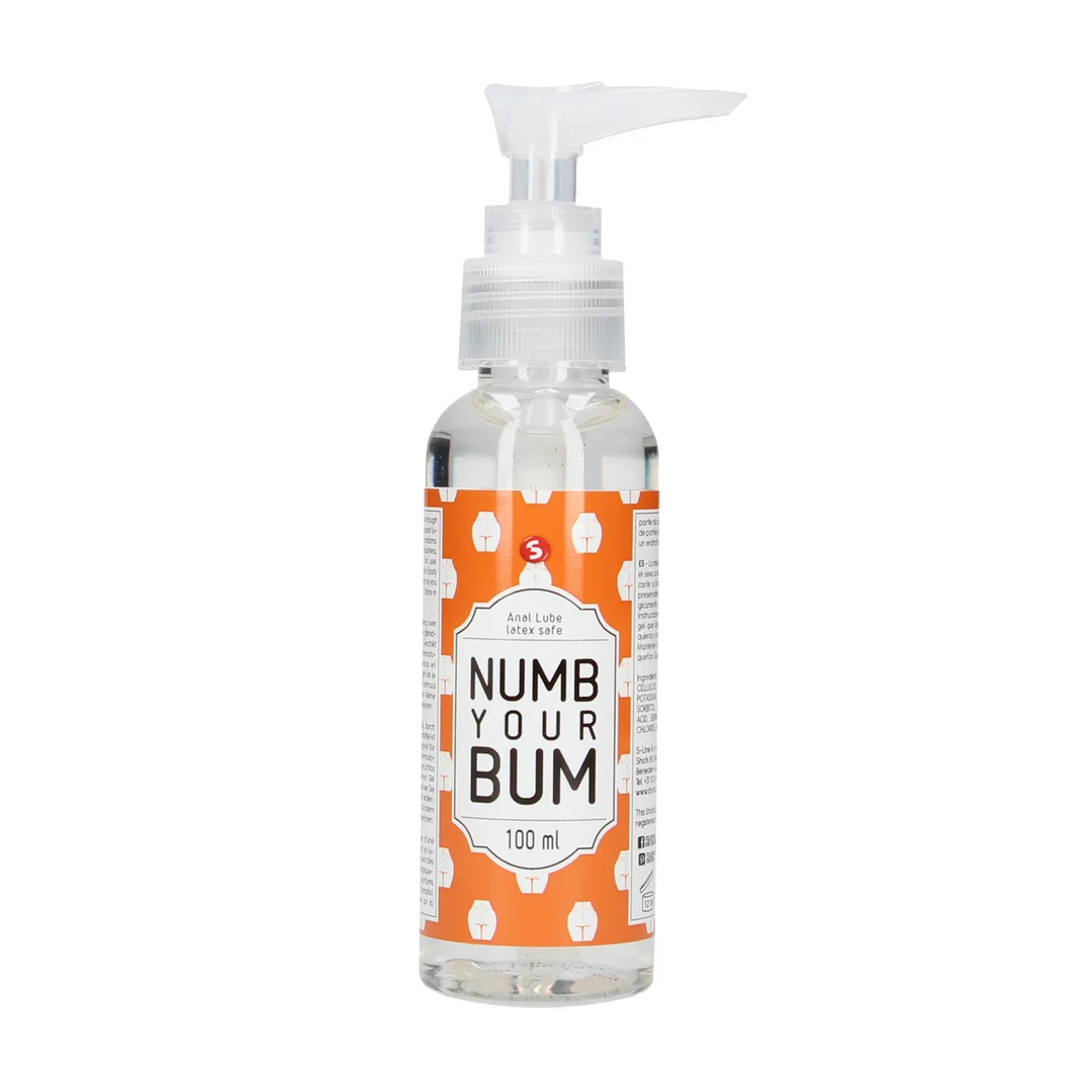 S Line Numb Your Bum lubrificante anale 100 ml - immagine 5