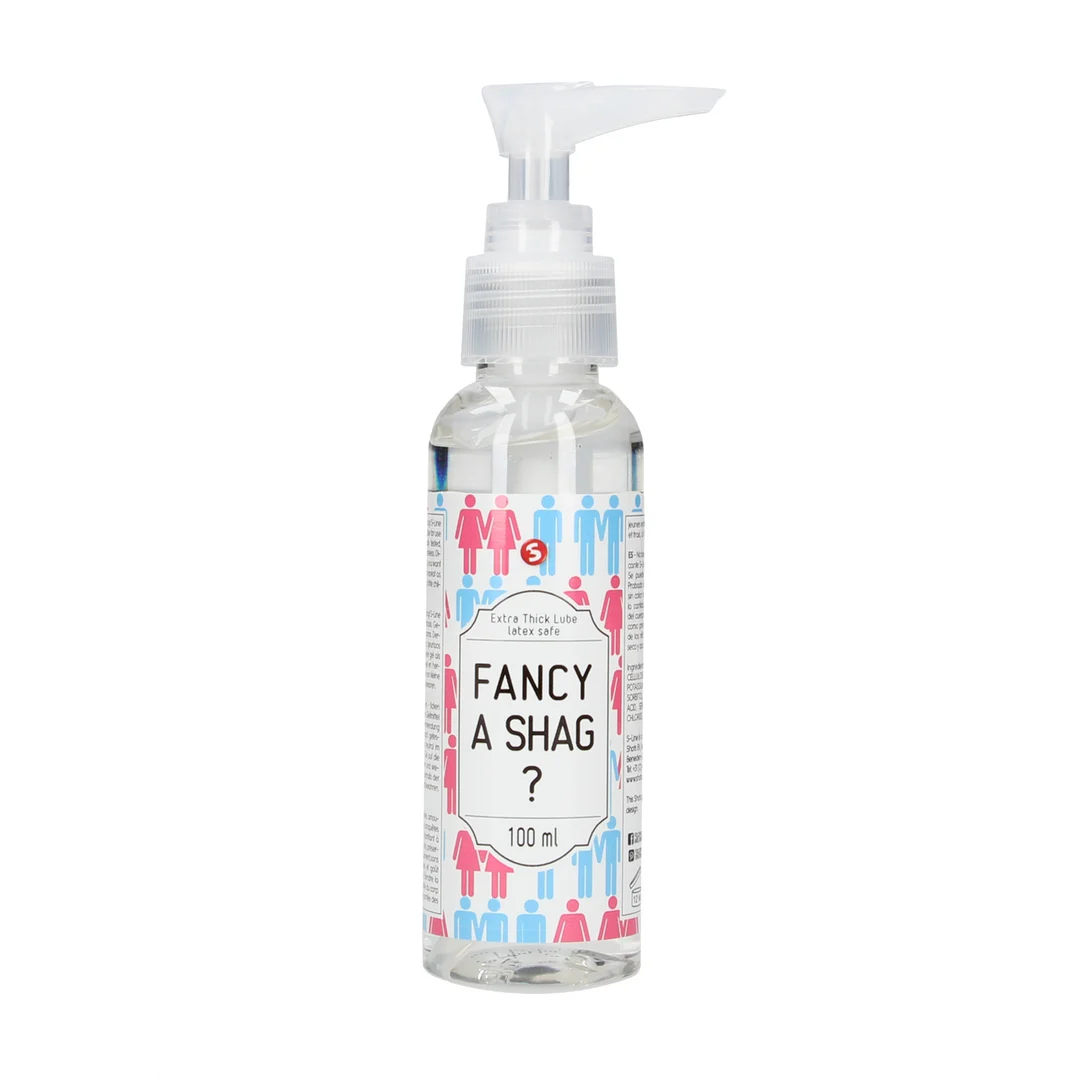 Lubrificante a base d’acqua, extra denso (Fancy A Shag?) – Senza profumo e senza gusto – 100 ml – S-Line by Shots - immagine 5