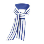 Costume da hostess blu e bianco S Line - immagine 4