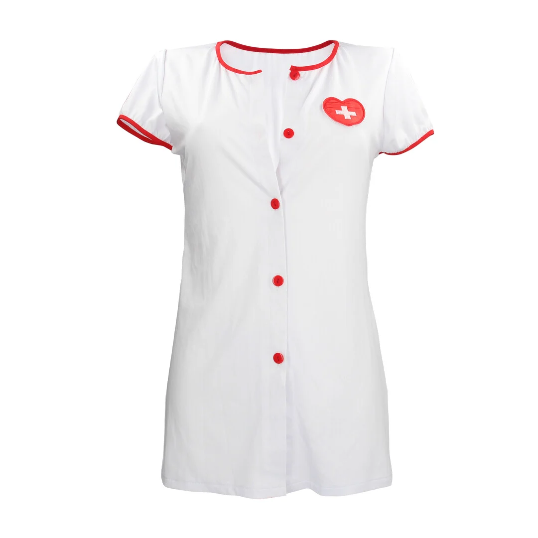 Costume da infermiera bianco S Line by Shots - immagine 2