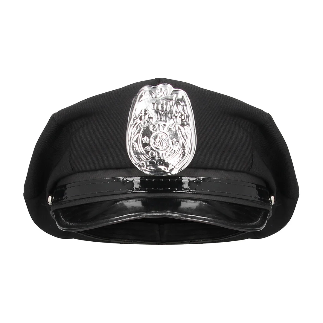 Costume da poliziotta con cappello - immagine 3