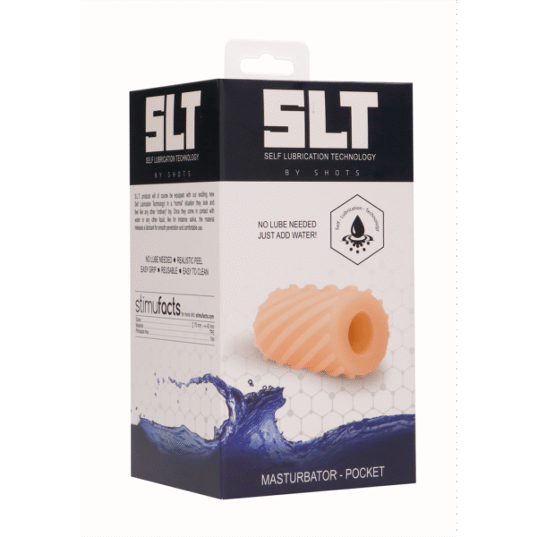 Masturbatore tascabile autolubrificante SLT by Shots
