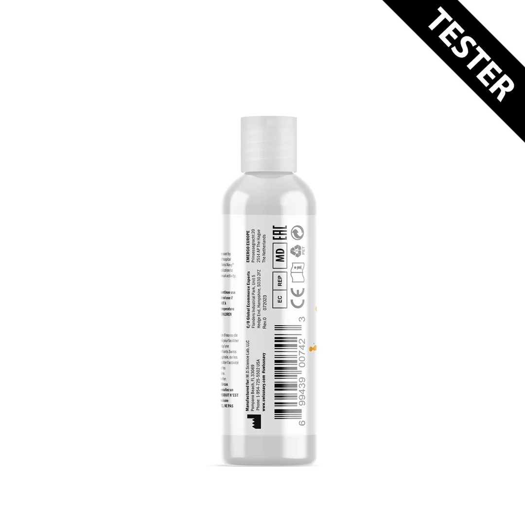Lubrificante aromatizzato, lubrificante 4 in 1, formato prova, Mango, 30 ml, Swiss Navy - immagine 2