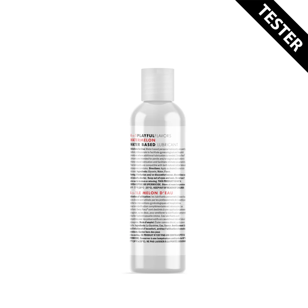 SN4N1FWM1T_1_1 Lubrificante aromatizzato – 4 in 1 riscaldante, da gustare e setoso – Anguria – 30 ml – Swiss Navy - immagine 1