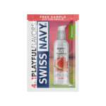Lubrificante aromatizzato 4 in 1 Playful Flavors al gusto di anguria, Anguria, 5 ml, Swiss Navy - immagine 2