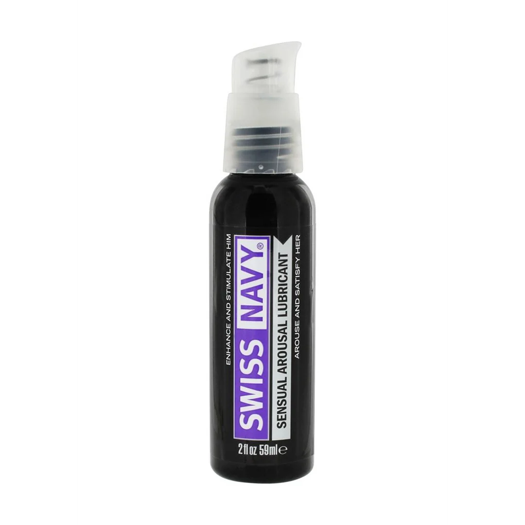 Lubrificante stimolante Sensual Arousal Lubricant for Couples, 29,5 ml, Swiss Navy - immagine 3