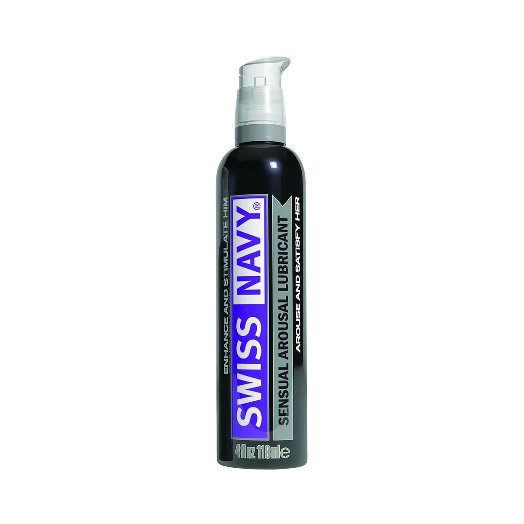 Lubrificante stimolante Sensual Arousal Lubricant for Couples, 29,5 ml, Swiss Navy - immagine 4