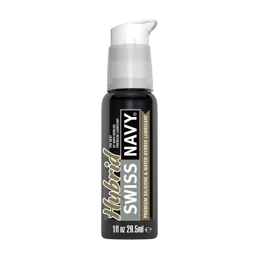 Lubrificante neutro a base ibrida di silicone e acqua, senza profumo e senza sapore, 29,5 ml, Swiss Navy - immagine 2