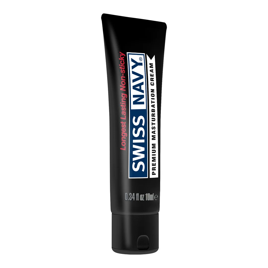 Lubrificante neutro – Inizia denso e diventa fluido, ideale per la masturbazione – Senza profumo e senza sapore – 10 ml – Swiss Navy - immagine 1