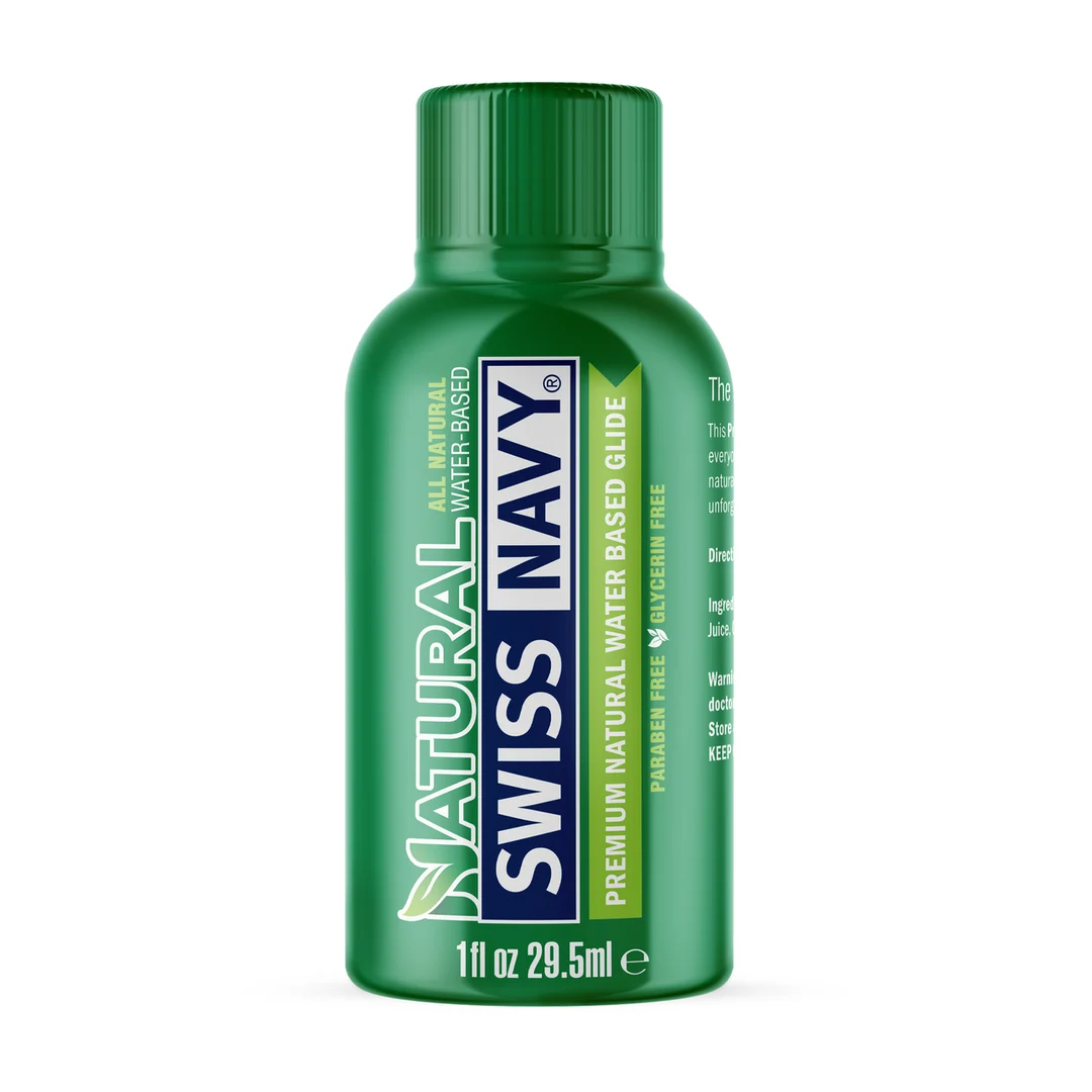 Lubrificante a base d'acqua, ipoallergenico e testato dermatologicamente, senza parabeni né glicerina, senza profumo né sapore, 29,5 ml, Swiss Navy - immagine 3