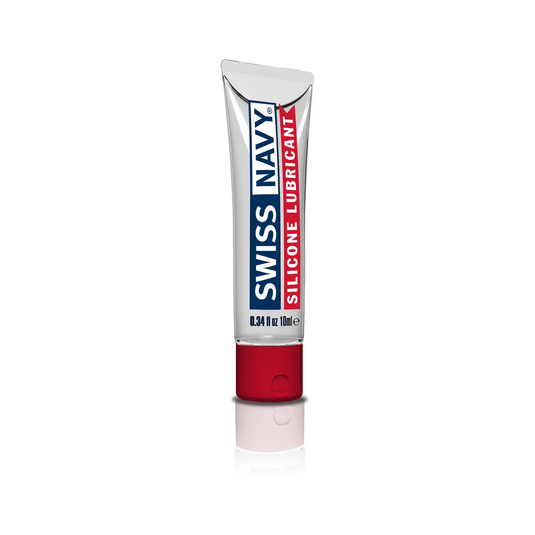 Lubrificante al silicone, gel premium con vitamina E, senza profumo né sapore, 59 ml, Swiss Navy - immagine 5